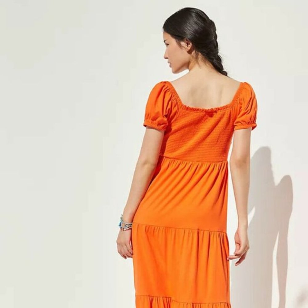 Daily Practice by Anthropologie Tiered Maxi Dress XS new with tag - Picture 5 of 10